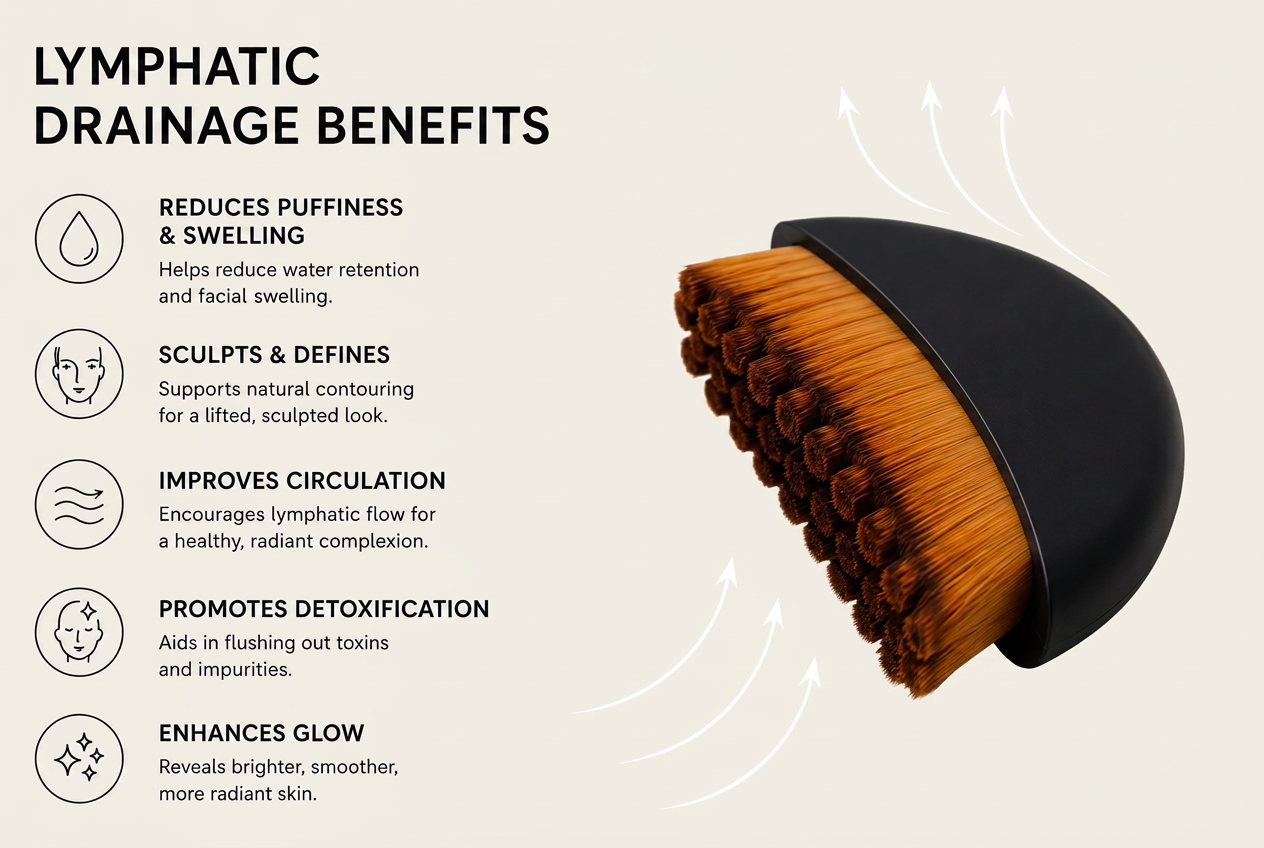 Lymphatic Drainage Brush benefits overview